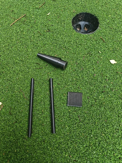 Lá cờ nhỏ cho sân tập golf tại gia - Image 3