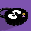 Móc khóa Soot Sprite đáng yêu - Mô hình 3D phong cách Studio Ghibli - Thumbnail 1