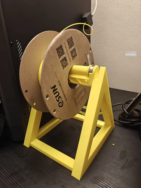 Giá treo cuộn nhựa (spool holder) đứng độc lập sử dụng vòng bi - Image 1