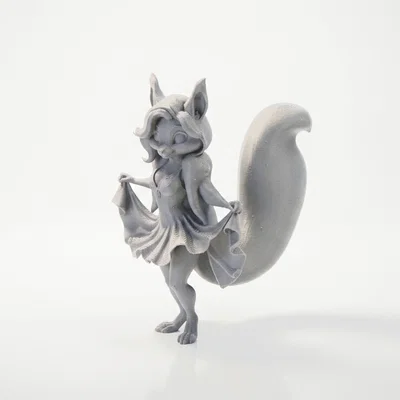 Mô hình Công Chúa Sóc 3D in ấn - Nhân vật Fantasy xinh xắn