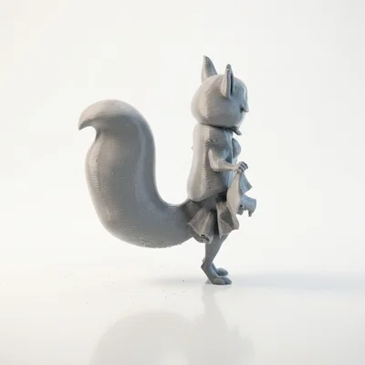 Mô hình Công Chúa Sóc 3D in ấn - Nhân vật Fantasy xinh xắn