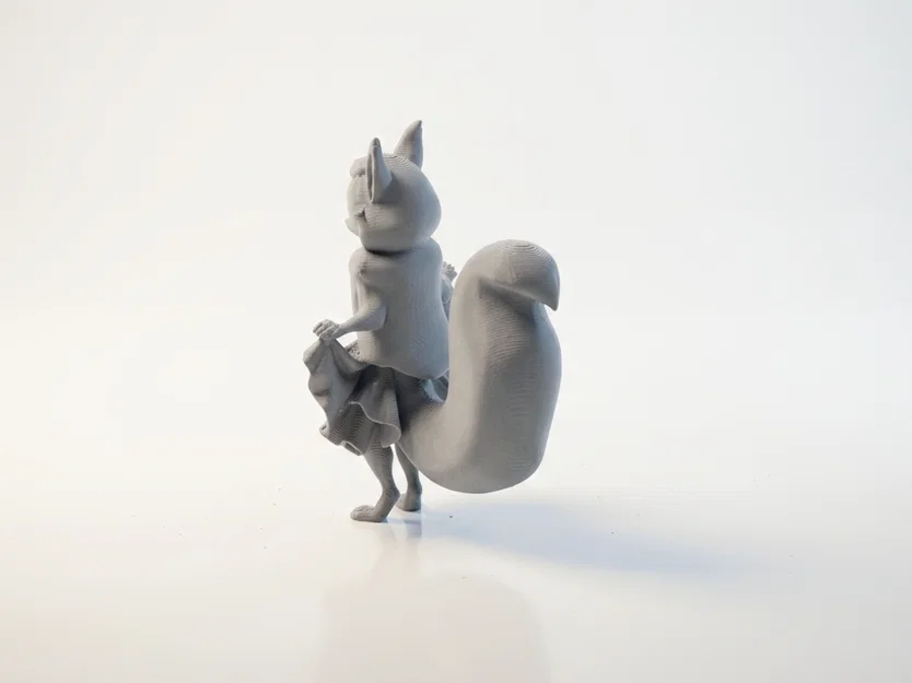 Mô hình Công Chúa Sóc 3D in ấn - Nhân vật Fantasy xinh xắn - Image 4