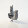 Mô hình Công Chúa Sóc 3D in ấn - Nhân vật Fantasy xinh xắn - Thumbnail 4