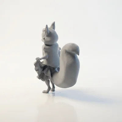 Mô hình Công Chúa Sóc 3D in ấn - Nhân vật Fantasy xinh xắn