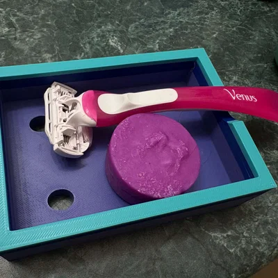 Khay Đựng Dụng Cụ Cạo Râu In 3D Thông Minh (Shaving Organizer)
