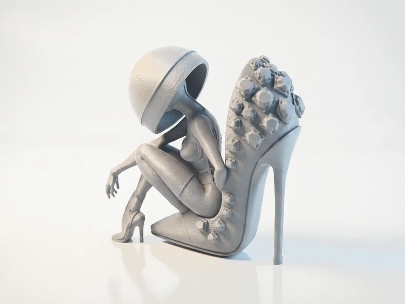 Mô hình tượng nữ Stiletto Babe in 3D - Image 1