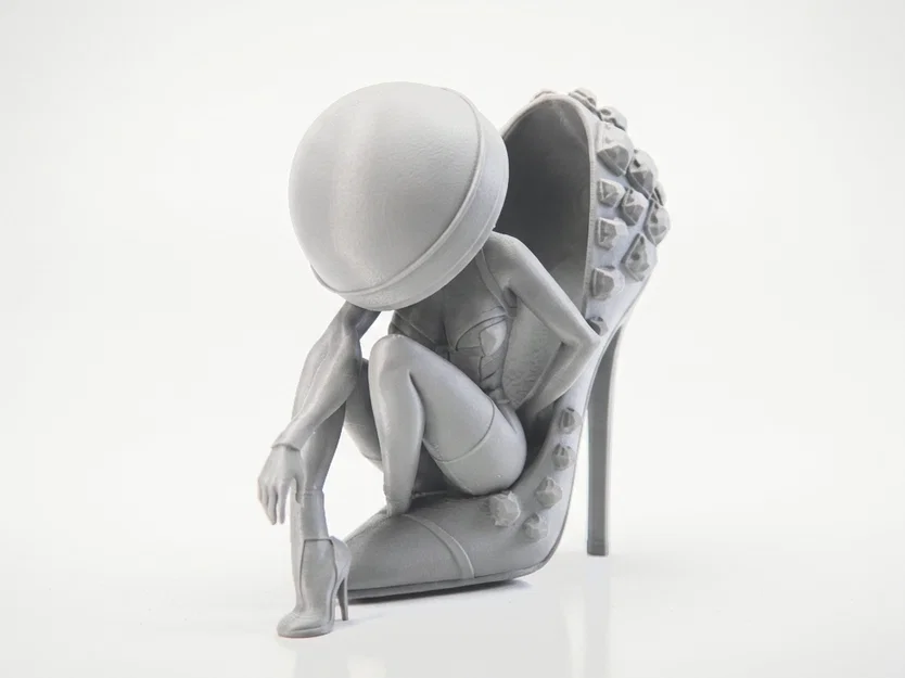 Mô hình tượng nữ Stiletto Babe in 3D - Image 2