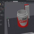 Mini Coleman Chiller Koozie - Chủ đề Coca-Cola - Thumbnail 4