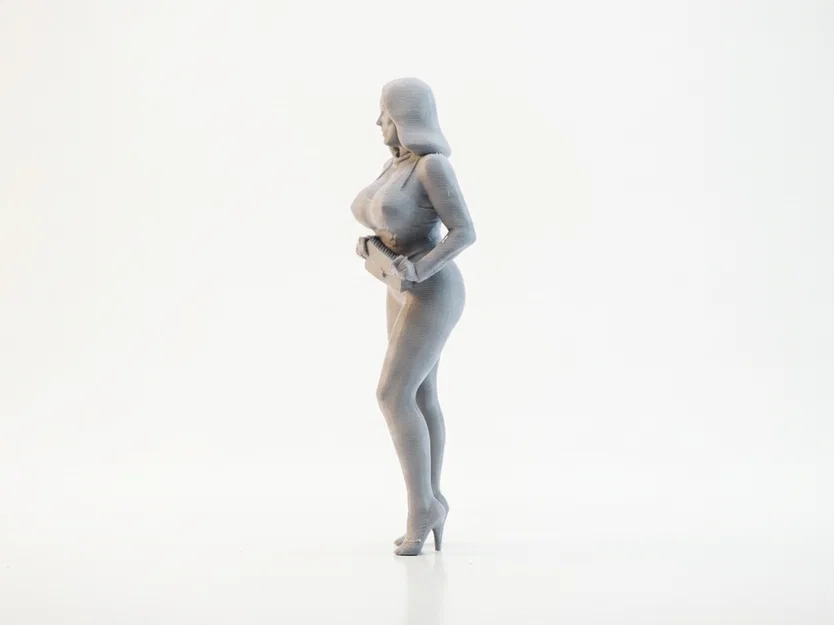 Mô hình tượng nữ trong bộ bikini đang vươn vai (Stretching Bikini Female Figure) - Image 4