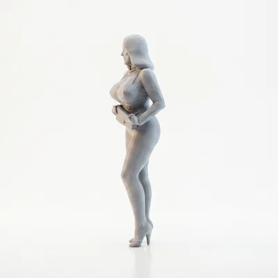 Mô hình tượng nữ trong bộ bikini đang vươn vai (Stretching Bikini Female Figure)
