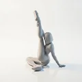 Mô hình 3D tượng nữ tập Yoga vươn người in 3D - Thumbnail 1