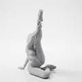 Mô hình 3D tượng nữ tập Yoga vươn người in 3D - Thumbnail 3