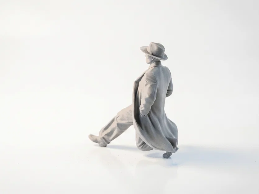 Mô hình nhân vật nam sải bước - Tệp in 3D (Stride Walking Figure) - Image 4