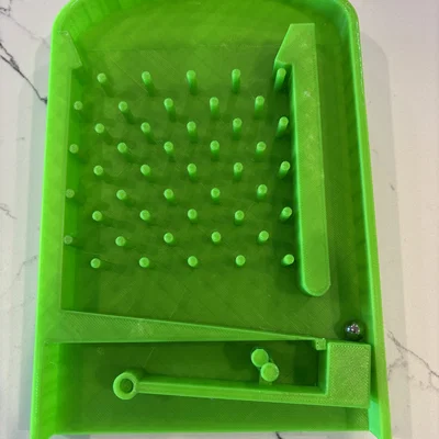 Bảng trò chơi Plinko (Pin Ball) tự in 3D giải trí tại nhà