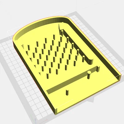 Bảng trò chơi Plinko (Pin Ball) tự in 3D giải trí tại nhà