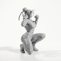 Mô hình tượng nữ vận động viên Strong Babe in 3D - Thumbnail 2