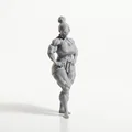 Mô hình tượng nữ giới khỏe khoắn in 3D - Strong Lady Pose - Thumbnail 2