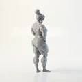 Mô hình tượng nữ giới khỏe khoắn in 3D - Strong Lady Pose - Thumbnail 3