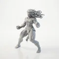 Mô hình 3D Nữ chiến binh cơ bắp đầy mạnh mẽ (Strong Lady Figurine) - Thumbnail 1