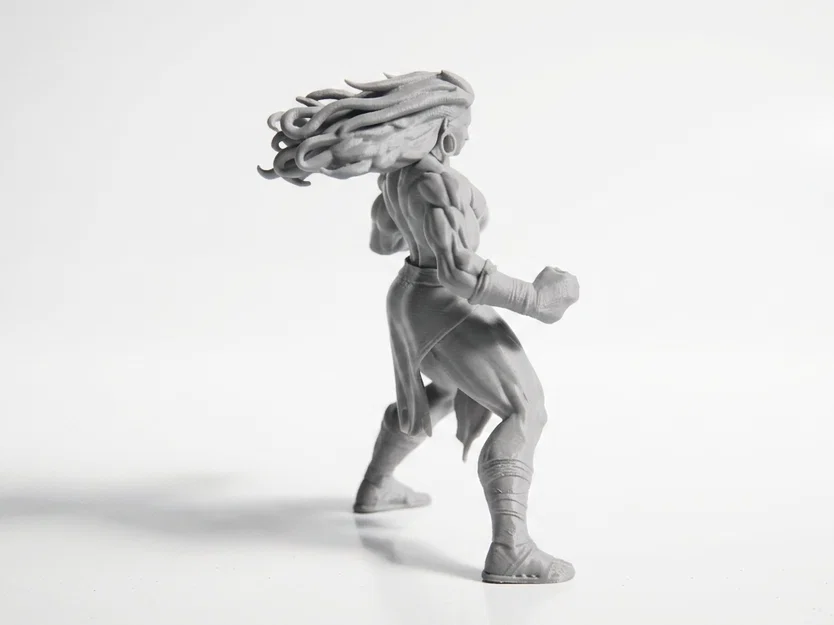 Mô hình 3D Nữ chiến binh cơ bắp đầy mạnh mẽ (Strong Lady Figurine) - Image 3