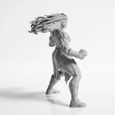 Mô hình 3D Nữ chiến binh cơ bắp đầy mạnh mẽ (Strong Lady Figurine)