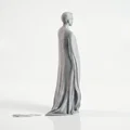 Mô hình 3D quý cô mặc váy sang trọng (Stylish Lady Gown) - Thumbnail 3