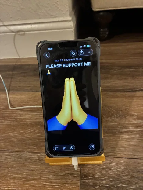 Đế dựng iPhone in 3D tích hợp khe cắm sạc tiện lợi - Image 7