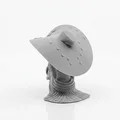 Tượng Nghệ Thuật Cô Gái Đội Mũ Rộng Vành - Mô Hình In 3D Độc Đáo - Thumbnail 4