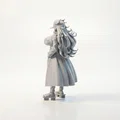 Mô hình Chiến binh Anime Nữ - Mẫu in 3D nghệ thuật - Thumbnail 4