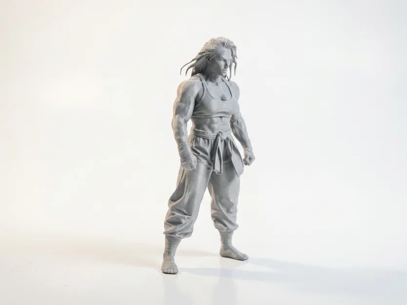 Mô hình nữ chiến binh siêu khỏe mạnh (Superstrong Lady Fighter) - File in 3D - Image 2