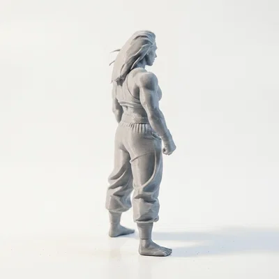 Mô hình nữ chiến binh siêu khỏe mạnh (Superstrong Lady Fighter) - File in 3D