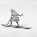 Mô hình tượng nữ vận động viên lướt sóng 3D in ấn nghệ thuật - Thumbnail 4