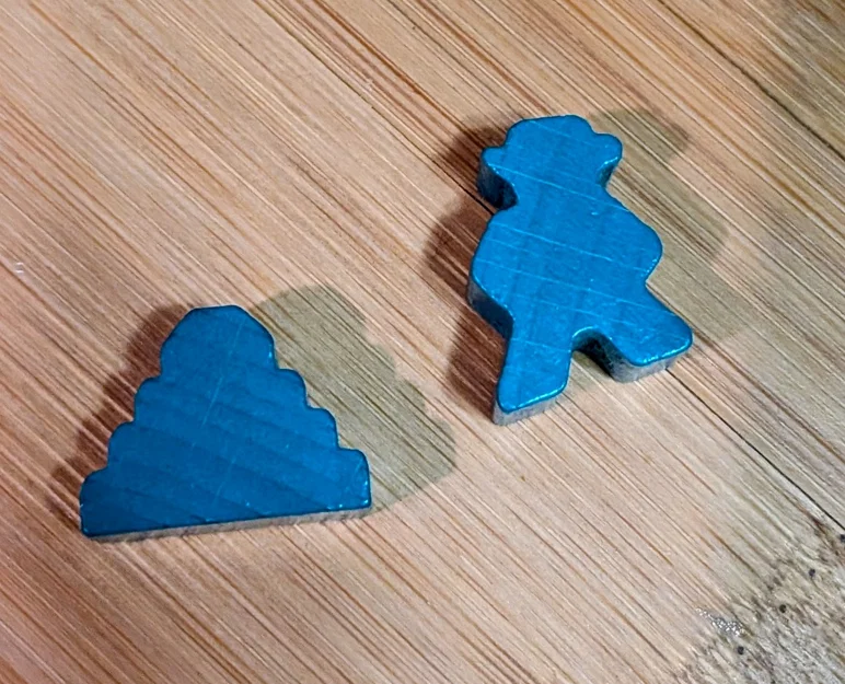 Bộ quân cờ Karuba Meeples in 3D - Phụ kiện mở rộng cho Board Game - Image 1