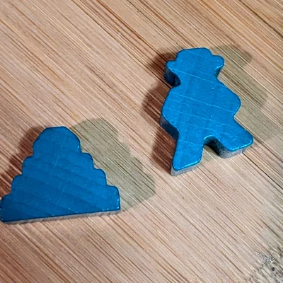 Bộ quân cờ Karuba Meeples in 3D - Phụ kiện mở rộng cho Board Game