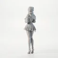 Mô hình 3D nhân vật nữ biểu cảm ngạc nhiên (Surprised Lady Figurine) - Thumbnail 3