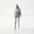 Mô hình cô gái mặc áo len (Sweater Girl) thời trang - File in 3D - Thumbnail 1