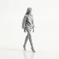 Mô hình cô gái mặc áo len (Sweater Girl) thời trang - File in 3D - Thumbnail 2