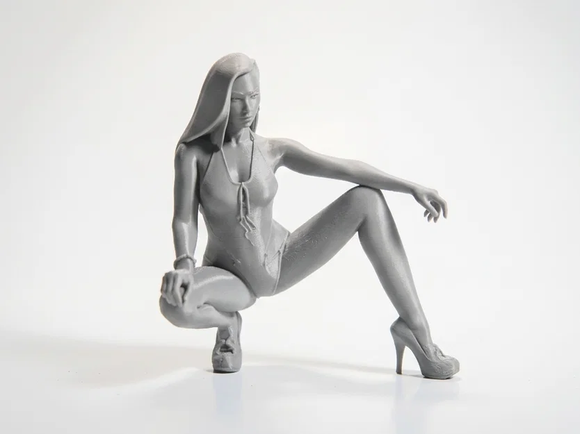 Mô hình tượng nữ dáng bikini 3D - File in STL - Image 2