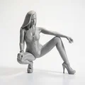Mô hình tượng nữ dáng bikini 3D - File in STL - Thumbnail 2