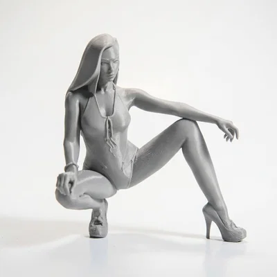 Mô hình tượng nữ dáng bikini 3D - File in STL