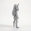 Mô hình Nữ Chiến Binh Cầm Kiếm - Tượng 3D in ấn chi tiết - Thumbnail 3