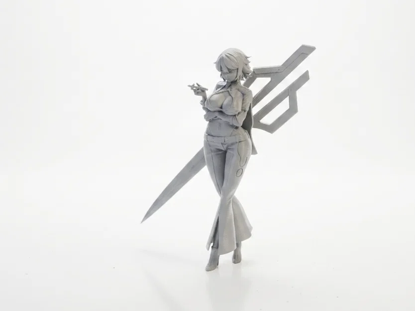 Mô hình 3D Nữ Chiến Binh Anime Tailor Babe - Image 1