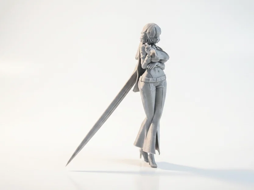 Mô hình 3D Nữ Chiến Binh Anime Tailor Babe - Image 2