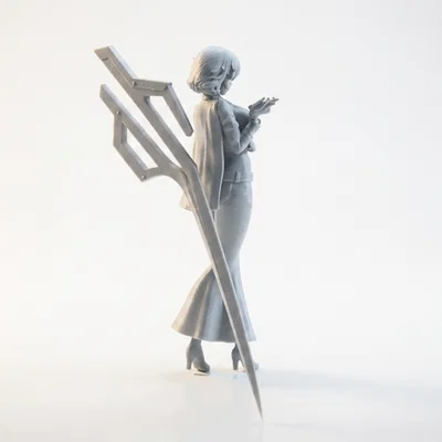 Mô hình 3D Nữ Chiến Binh Anime Tailor Babe