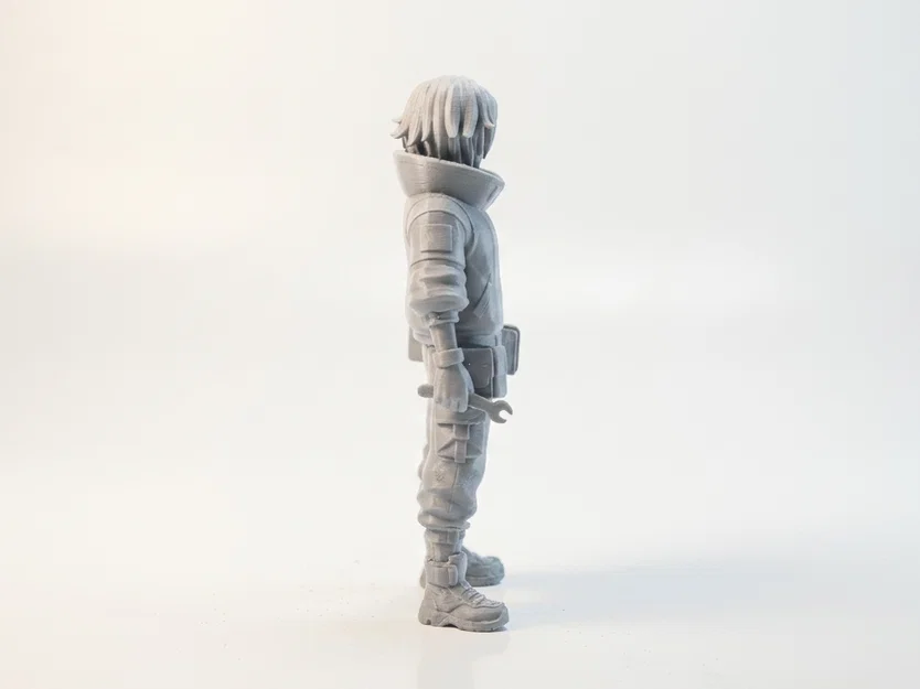 Mô hình nhân vật nữ phong cách Tech Girl in 3D - Image 3