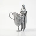 Mô hình tượng nữ nghệ thuật Teacup Lady - Tệp in 3D - Thumbnail 2