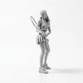 Mô hình 3D Nữ Vận động viên Quần vợt (Tennis Girl) để in ấn - Thumbnail 2