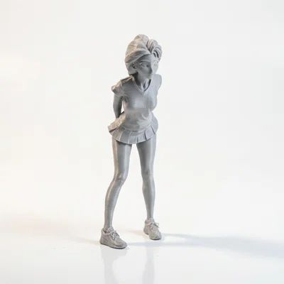 Mô hình nữ vận động viên quần vợt 3D in ấn nghệ thuật