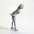 Mô hình nữ vận động viên quần vợt 3D in ấn nghệ thuật - Thumbnail 3