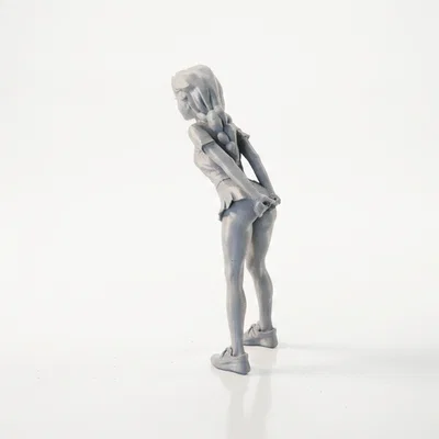 Mô hình nữ vận động viên quần vợt 3D in ấn nghệ thuật